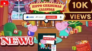 Hippo  Kids Stories  December  Cartoon game for kids  part II  Popular with Indonesian children [upl. by Kernan29]