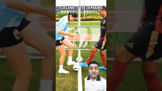 SPEED REACTION GAME vs TIELEMANS 🙈😱 shorts youtubeshorts football challange [upl. by Anayrb]