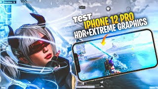 iPhone 12 Pro HDR  Extreme Graphics Pubg Test 😍 IOS 182  Extreme Performance Review [upl. by Parcel]