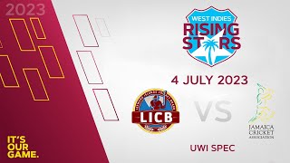 Leewards v Jamaica RAIN DELAY  CWI Women’s Under 19 30over Championships 2023 [upl. by Rabjohn]