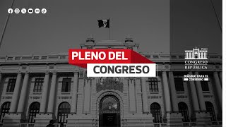 EN VIVO Sigue el desarrollo del Pleno del Congreso  14 de junio del 2024 [upl. by Ramedlav933]