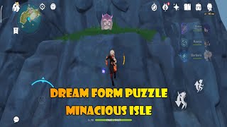 dream form puzzle minacious isle genshin impact [upl. by Dahsraf512]