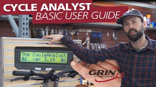 Basic intro to the V3 Cycle Analyst CA3 Display Screens and Operation [upl. by Brigit]