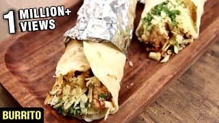 How To Make Burrito  Homemade Burritos Recipe  Nick Sarafs Foodlog [upl. by Roselin]