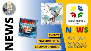 Brettspiel News der Brettspielbox 05012024 [upl. by Rovelli]