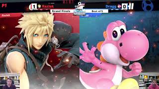 Grand Finals  Dragg Yoshi vs Raziek Cloud  Smash On The Harbour 211 [upl. by Elehcir]