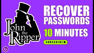 CRACK the Password  JOHN the Ripper Password Cracking in 5 Minutes  Basic Tutorial [upl. by Hough]