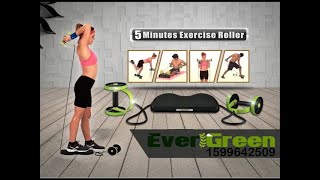 Workout Machine Home TotalBody Fitness Gym Revoflex Xtreme Abs Trainer Resistan [upl. by Yerhcaz]