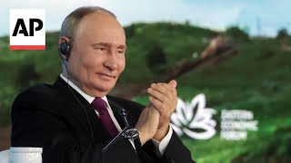 Putin jokingly says he will support Kamala Harris in US elections [upl. by Urba]