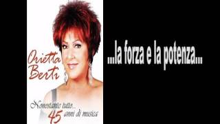 ORIETTA BERTI  NON TI LASCERO  Lyrics amp Karaokeavi [upl. by Voltmer79]