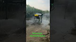 Joyance JT40 crop spraying drone with atomization nozzles [upl. by Ravert]