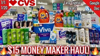 CVS Free amp Cheap Coupon Deals amp Haul 77  720 15 Money Maker Haul 🔥 Learn CVS Couponing [upl. by Ardnuhs]