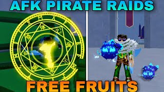 How To AFK Farm Pirate Raids  Fast And Easy Method  Blox Fruits 2024 [upl. by Nowujalo]