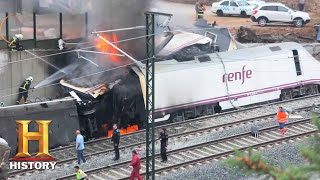 Terrifying HighSpeed Train Crash in Spain  When Big Things Go Wrong Season 1 [upl. by Brittney728]