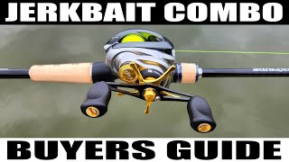 JERKBAIT ROD AND REEL GUIDE How to choose a good jerkbait COMBO [upl. by Clemmie]