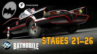 Building the 18 scale diecast Batman 1966 Bamobile model by Fanhome Stages 21  26 [upl. by Andree245]