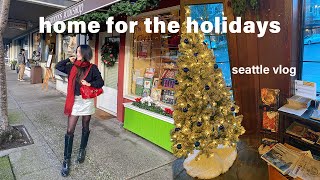 recouping in Seattle for the holidays  lets catch up  Seattle series vlog [upl. by Adine502]