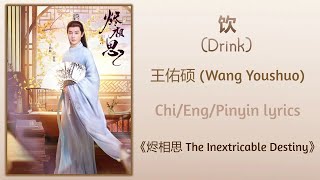 饮 Drink  王佑硕 Wang Youshuo《烬相思 The Inextricable Destiny》ChiEngPinyin lyrics [upl. by Adorl]