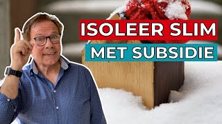 Hoe moet je de isolatiesubsidie of de ISDE subsidie aanvragen [upl. by Carlstrom]