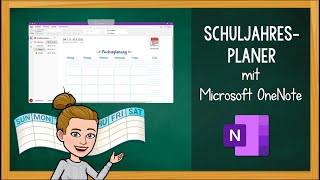 Digitaler Schuljahresplaner mit Microsoft OneNote [upl. by Hancock]