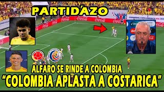 REACCION A 11 DE COLOMBIA DESTROZA A COSTARICA [upl. by Olivette269]