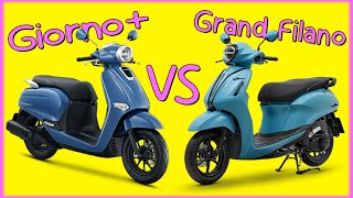 Honda Giorno เทียบกับ Yamaha Grand Filano ศึกค่ายญี่ปุ่นทรงอีตาลีสะท้านฟ้า [upl. by Scheider]