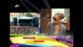 Anastacia interview quotKakaduquot LNK Lithuania 090910 [upl. by Mulvihill]