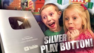 We got our Silver Play Button [upl. by Raimes16]