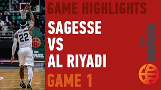 Highlights Sagesse vs AlRiyadi  WASL GAME 1  28 March 2024 [upl. by Adlev]