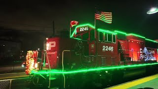 Canadian Pacific Christmas Train 2024 A Magical Holiday Journey  Montreal Canada  West Station🎄🚂 [upl. by Notyap]