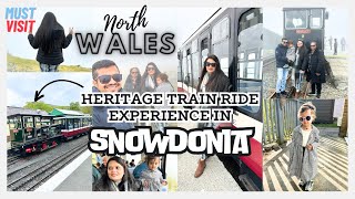 Heritage Train Ride to Snowdon Mountain in Snowdonia  North Wales Trip  What an Experience [upl. by Fowle]