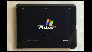 Windows XP running on iPad [upl. by Ireland]