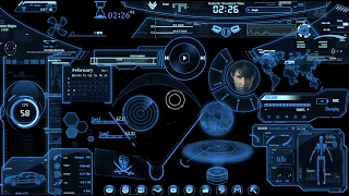 How to customize desktop by neon space rainmeter [upl. by Chew]