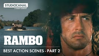 The Rambo Trilogy  Part 1  Best Scenes with Sylvester Stallone [upl. by Ayifa957]