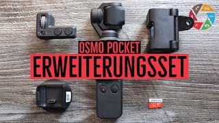 DJI Osmo Pocket Erweiterungsset Vorstellung und ob es sich lohnt [upl. by Annayram]