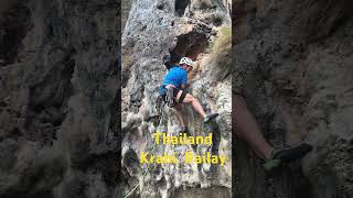 rock climbing in Thailand 🧗‍♂️Krabi  Railay [upl. by Dov323]