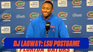 DJ Lagway Reacts to UF’s Win vs LSU Return From Injury  Florida Gators Football [upl. by Anyak]