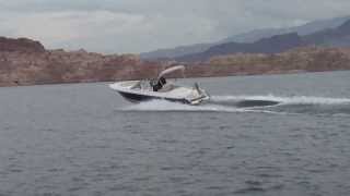 2001 Chris Craft 22 Launch Lake Test Lake Mead Boulder Boats [upl. by Tikna]