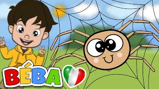 Il piccolo ragnetto  Trattore animale  Canzoni per Bambini in italiano  BÉBA [upl. by Aneger366]