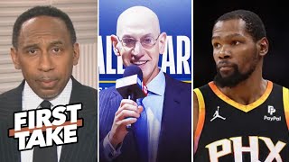 FIRST TAKE  quotI absolutely hate itquot  Kevin Durant calls out the NBA over its new AllStar format [upl. by Verena]