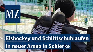 FeuersteinArena Schierke hat ein neues Eisstadion [upl. by Danit]