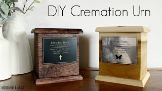 How to Make a DIY Cremation Urn [upl. by Elnar403]