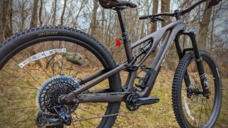 Long Travel Stumpjumper  2022 Specialized Stumpjumper EVO Comp Carbon [upl. by Oiredised]