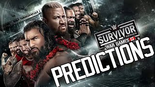 Survivor Series War Games Predictions 2024 [upl. by Berget799]