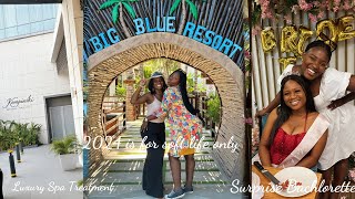 VLOG Luxurious Spa Day at Kempinski Day trip To Big Blue Resort Lunch on the hillsAburi amp more [upl. by Quigley756]