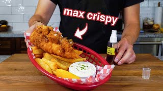 why is this the BEST FISH amp CHIPS recipe on earth [upl. by Mastat]