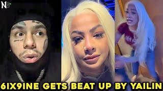 6ix9ine EXPOSES His Girlfriend Yailin La Más Viral ATTACKING Him [upl. by Carmelle606]