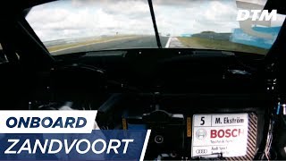 DTM Zandvoort 2017  Mattias Ekström Audi RS5 DTM  RELIVE Onboard Race 2 [upl. by Nueovas652]