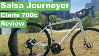 What You NEED to Know  THE Budget Gravel Bike  Salsa Journeyer 700c Claris Review [upl. by Immot]