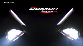 Finally Here Is 2022 GPX Demon GR 200R In India 🔥 All Features On Road Price amp Launch Date [upl. by Assenay]